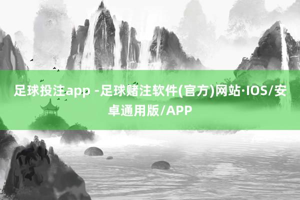 足球投注app -足球赌注软件(官方)网站·IOS/安卓通用版/APP