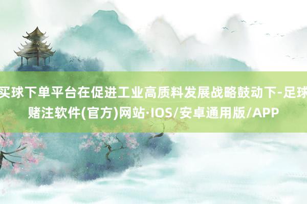 买球下单平台在促进工业高质料发展战略鼓动下-足球赌注软件(官方)网站·IOS/安卓通用版/APP