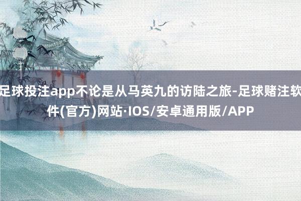 足球投注app不论是从马英九的访陆之旅-足球赌注软件(官方)网站·IOS/安卓通用版/APP