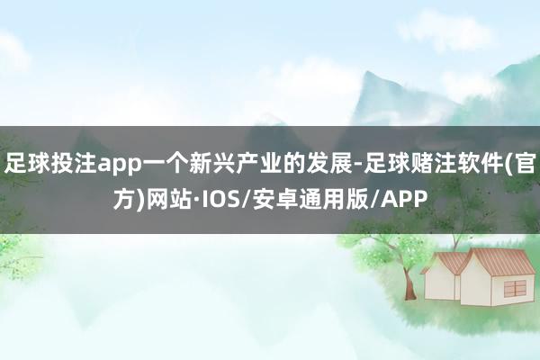 足球投注app　　一个新兴产业的发展-足球赌注软件(官方)网站·IOS/安卓通用版/APP